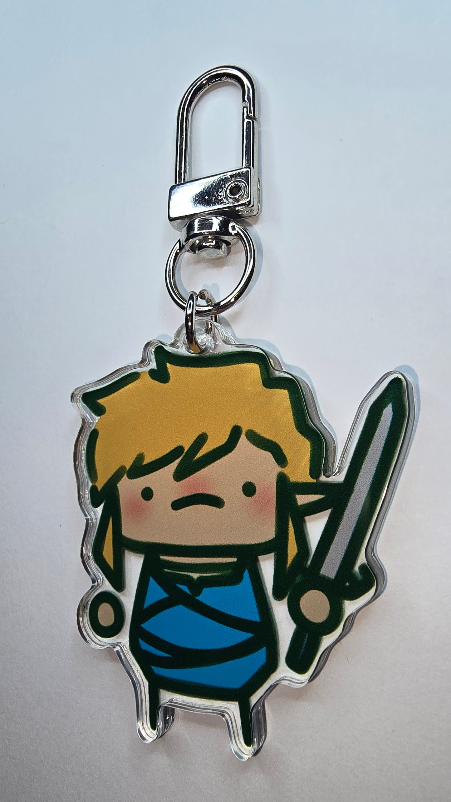 Determined Sword Boy - Keychain